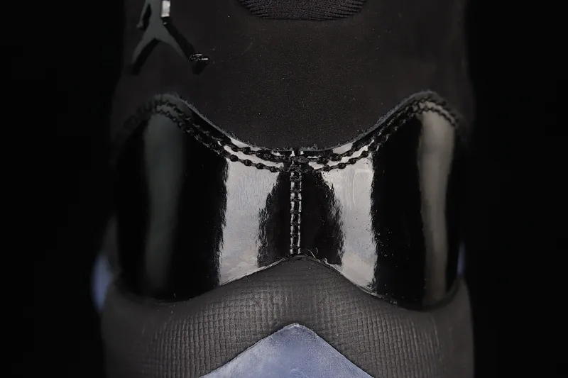 All categories Air Jordan Jordan series basketball shoes Air Jordan 11 #ZG version Air Jordan 11 "Cap and Gown" AJ11 Joe 11 Black Gamma Black Warrior Suede genuine carbon 378037-005